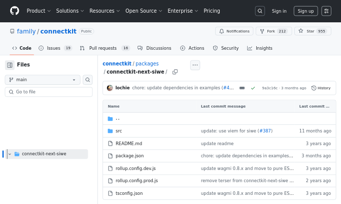 Preview image of URL https://github.com/family/connectkit/tree/main/packages/connectkit-next-siwe